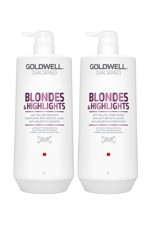 dual senses blondes & highlights shampoo and conditioner