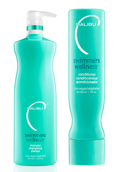 Swimmers Wellness shampoo and conditioner